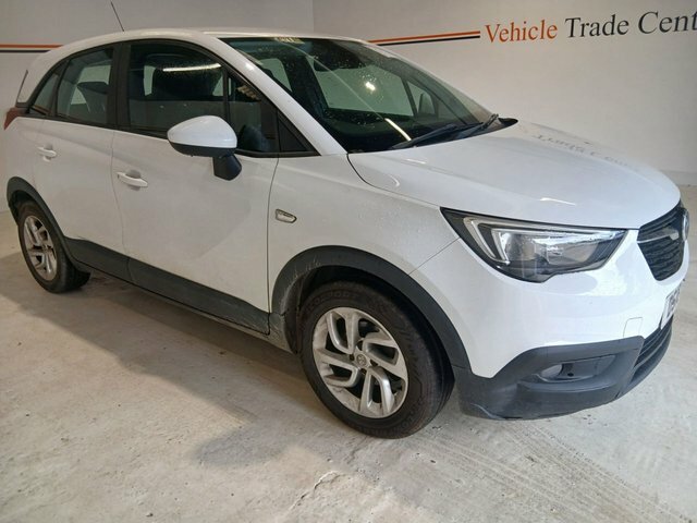 Vauxhall Crossland X 1.2 Se Suv Euro 6 81 Ps DS18EZJ White