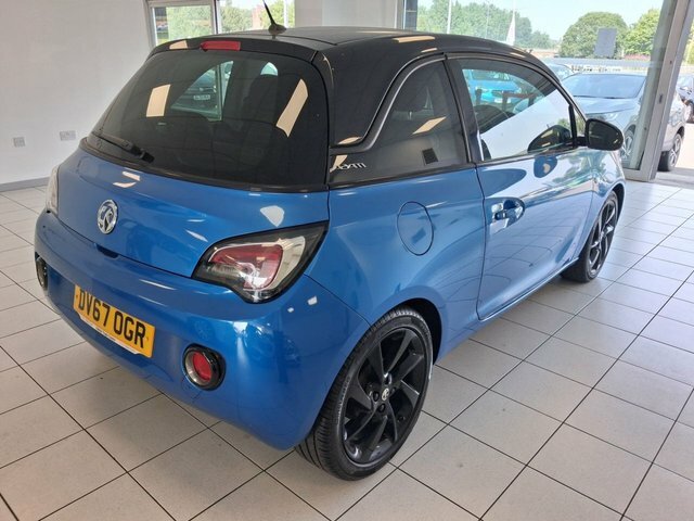 Vauxhall Adam 1.2I Ecoflex Energised Hatchback DV67OGR Blue #4