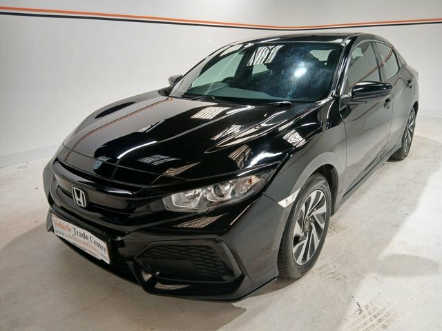 Honda Civic 1.0 Vtec Turbo Se Hatchback Euro NJ18AUR Black #3