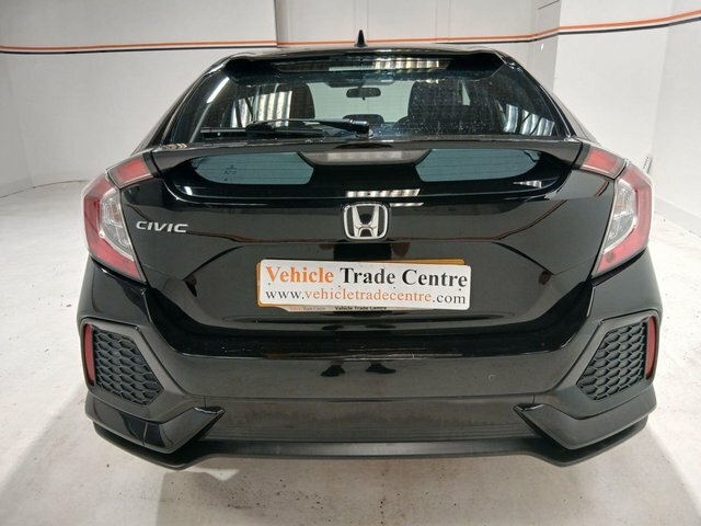 Honda Civic 1.0 Vtec Turbo Se Hatchback Euro NJ18AUR Black #5