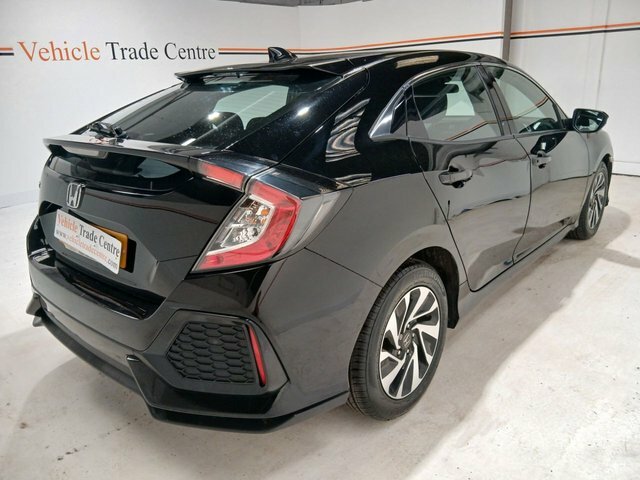 Honda Civic 1.0 Vtec Turbo Se Hatchback Euro NJ18AUR Black #6