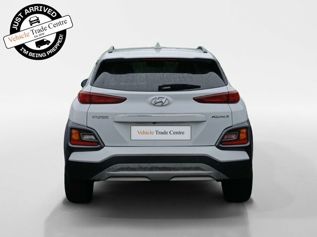 Hyundai Kona 1.0 T-gdi Blue Drive Premium Suv CK68XUO White #2