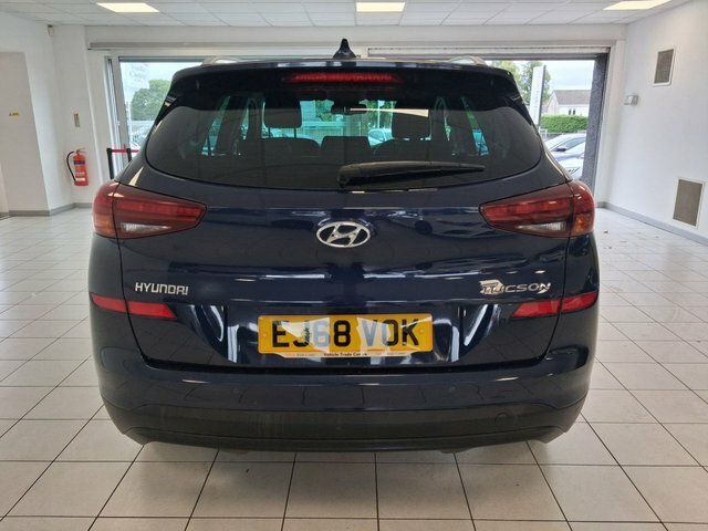 Hyundai Tucson 1.6 Gdi Se Nav Suv Euro 6 S S EJ68VOK Blue #5