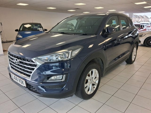 Hyundai Tucson 1.6 Gdi Se Nav Suv Euro 6 S S EJ68VOK Blue #3