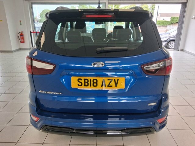 Ford Ecosport 1.0T Ecoboost St-line Suv Euro 6 SB18AZV Blue #5