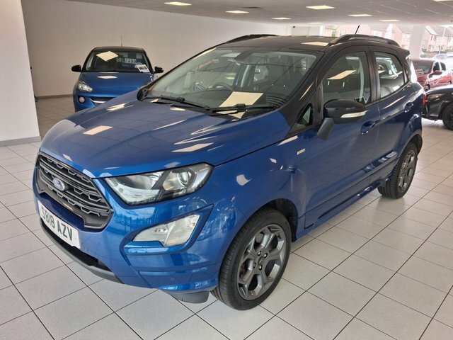 Ford Ecosport 1.0T Ecoboost St-line Suv Euro 6 SB18AZV Blue #3
