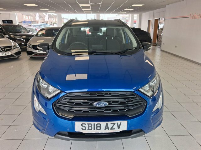 Ford Ecosport 1.0T Ecoboost St-line Suv Euro 6 SB18AZV Blue #2