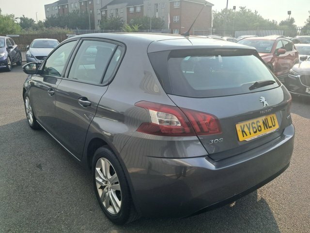 Peugeot 308 1.6 Bluehdi Active Hatchback Eur KY66NLU Grey #6