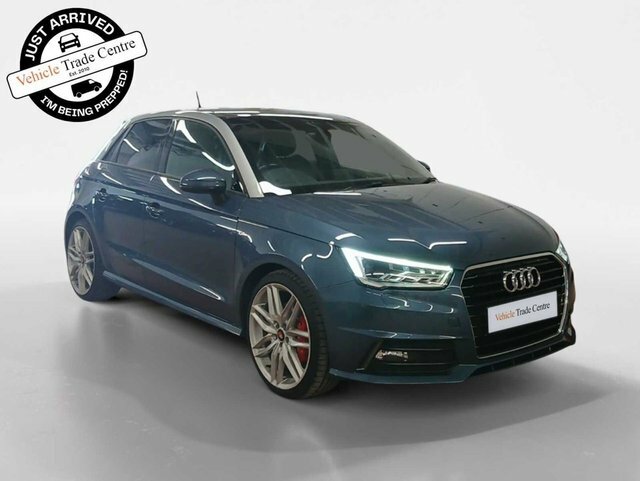 Audi A1 1.6 Tdi S Line Sportback Euro 6 Blue