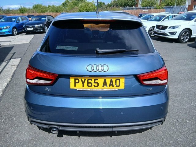 Audi A1 1.6 Tdi S Line Sportback Euro 6 PY65AAO Blue #5