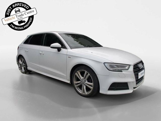 Audi A3 2.0 Tdi S Line Sportback S Tronic White