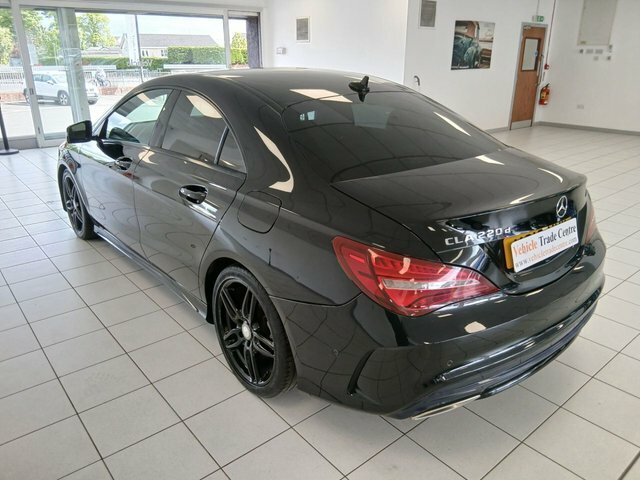 Mercedes-Benz CLA Class 2.1 Cla220d Amg Line Coupe 7G-dct Euro KO16UYM Black #4