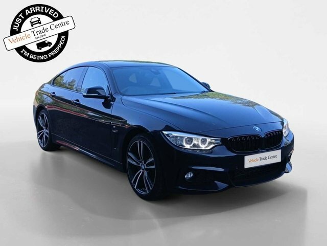 BMW 4 Series Gran Coupe 2.0 420D M Sport Hatchback Xdrive FG65CZU Black