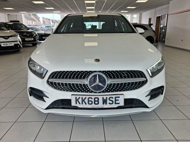 Mercedes-Benz A Class 1.5 A180d Amg Line Premium Hatchback White #2