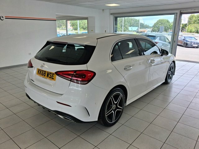 Mercedes-Benz A Class 1.5 A180d Amg Line Premium Hatchback White #6