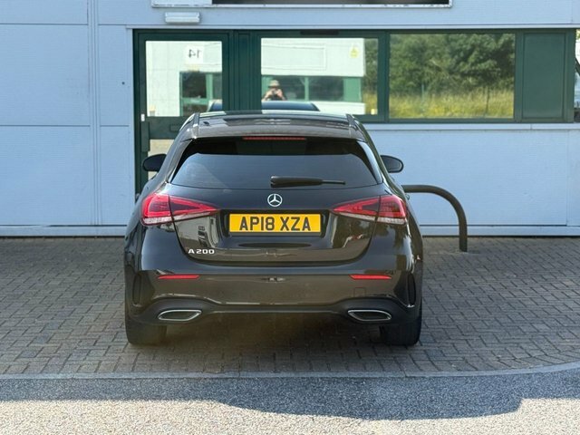 Mercedes-Benz A Class 2018 1.3 A200 Amg Line Hatchback 7G-dct AP18XZA Black #4