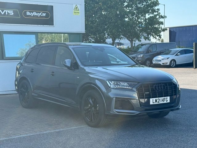 Audi Q7 2021 3.0 Tfsi V6 55 S Line Suv Tiptroni Grey