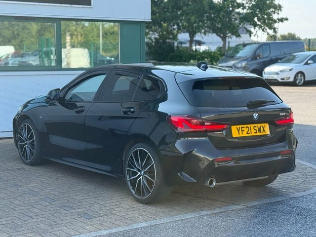 BMW 1 Series 2021 1.5 118I M Sport Lcp Hatchback D Black #4