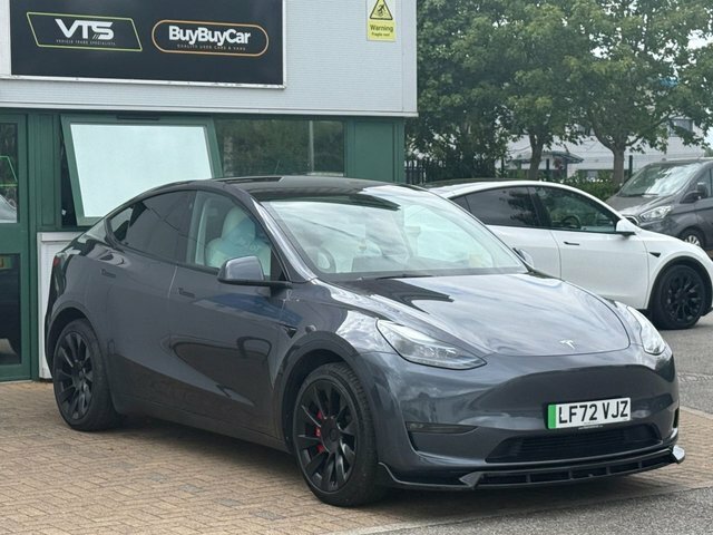 Tesla Model Y 2022 Dual Motor Long Range Suv Grey