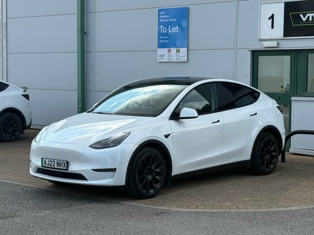 Tesla Model Y 2022 Dual Motor Long Range Suv AJ22NHX White #5