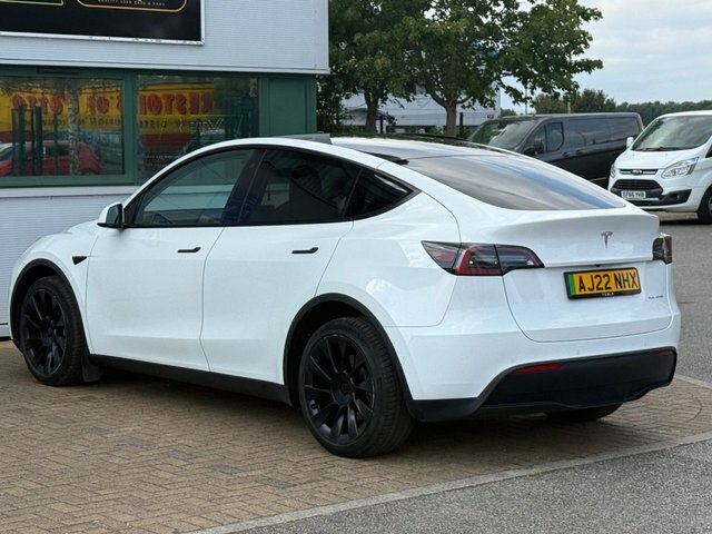 Tesla Model Y 2022 Dual Motor Long Range Suv AJ22NHX White #6