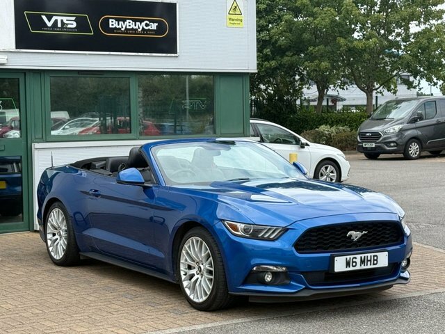 Ford Mustang 2016 2.3T Ecoboost Convertible E Blue
