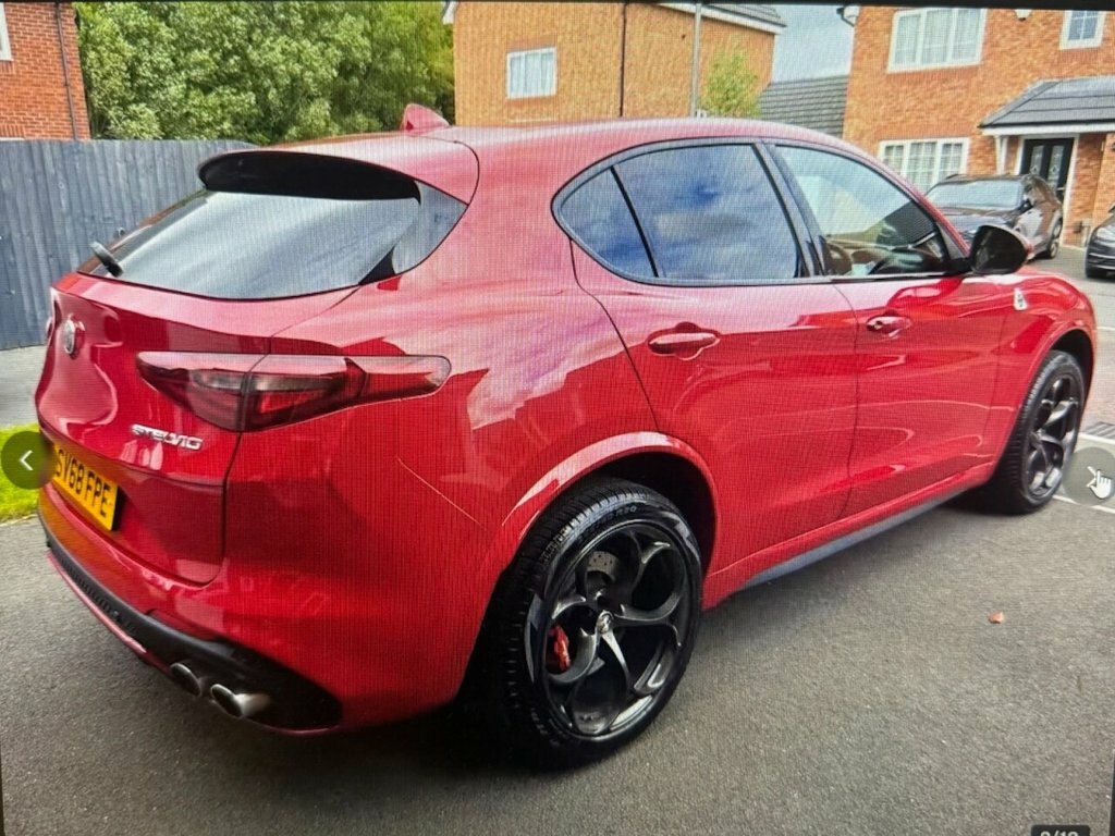 Alfa Romeo Stelvio 2.9L Quadrifoglio Red #3