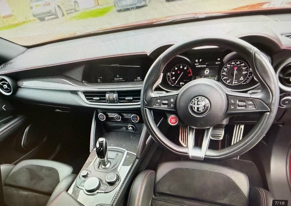 Alfa Romeo Stelvio 2.9L Quadrifoglio Red #4