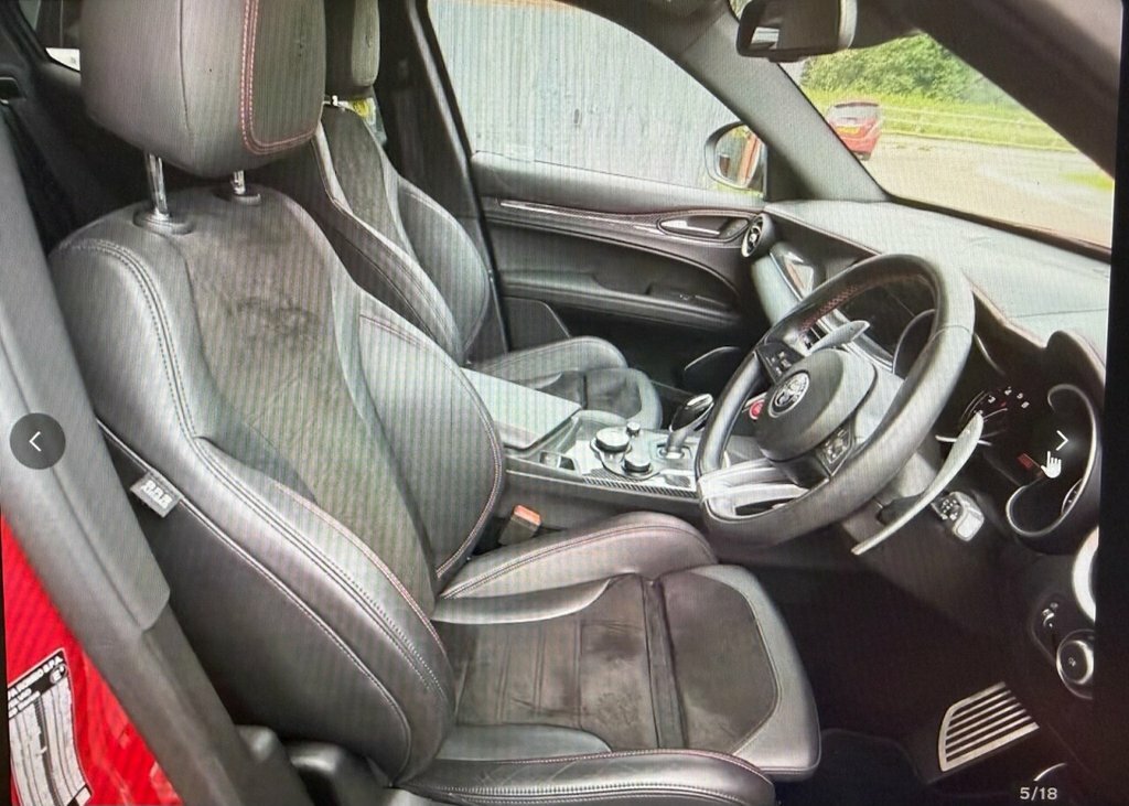 Alfa Romeo Stelvio 2.9L Quadrifoglio Red #2