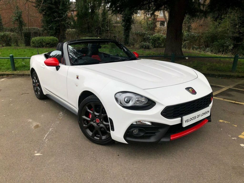 Abarth 124 Spider Convertible White