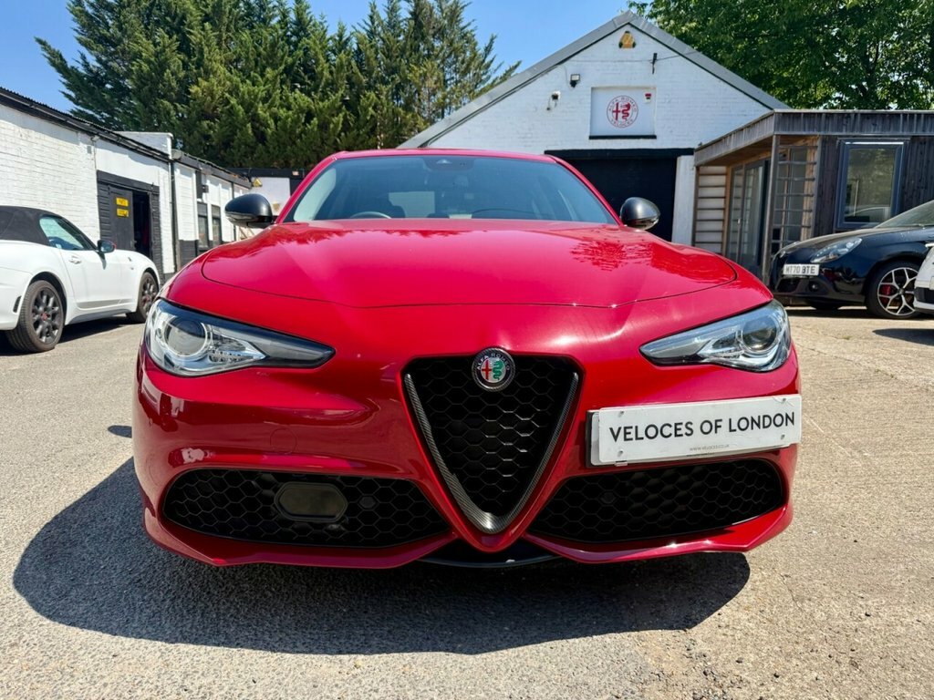 Alfa Romeo Giulia Saloon Red #3