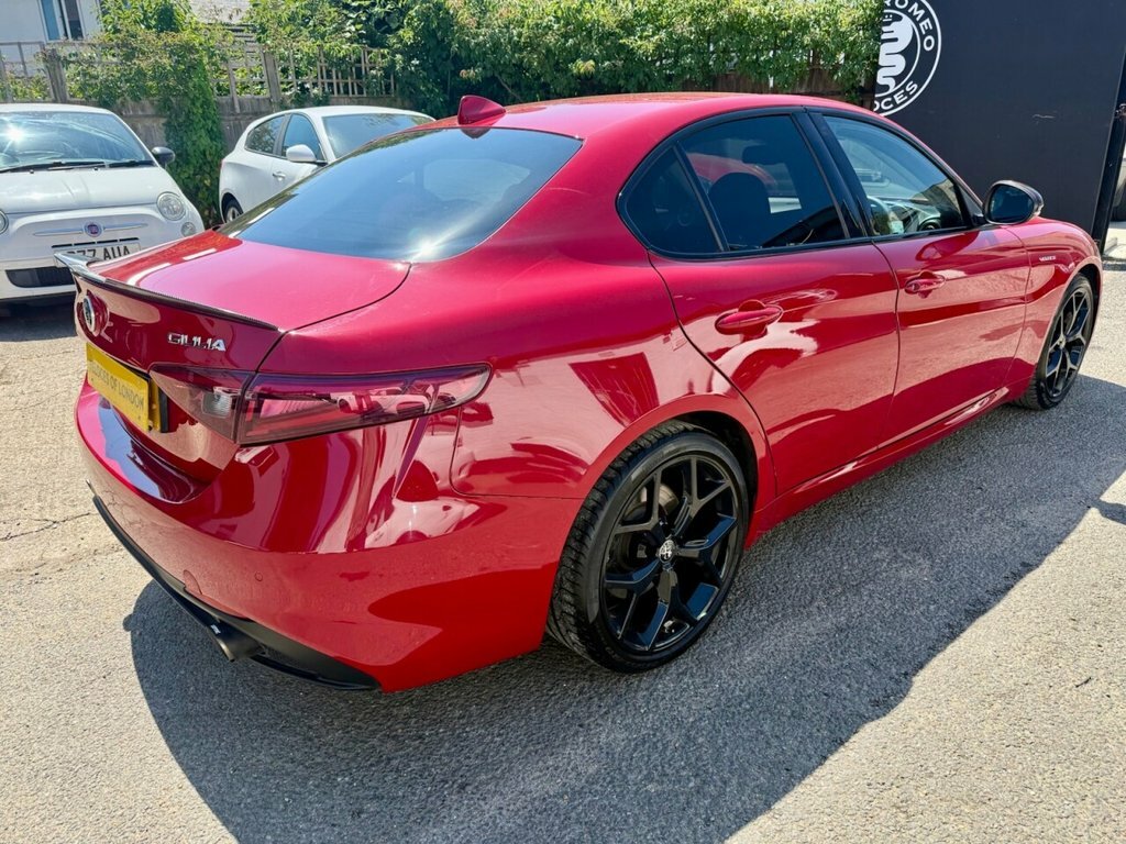 Alfa Romeo Giulia Saloon Red #5