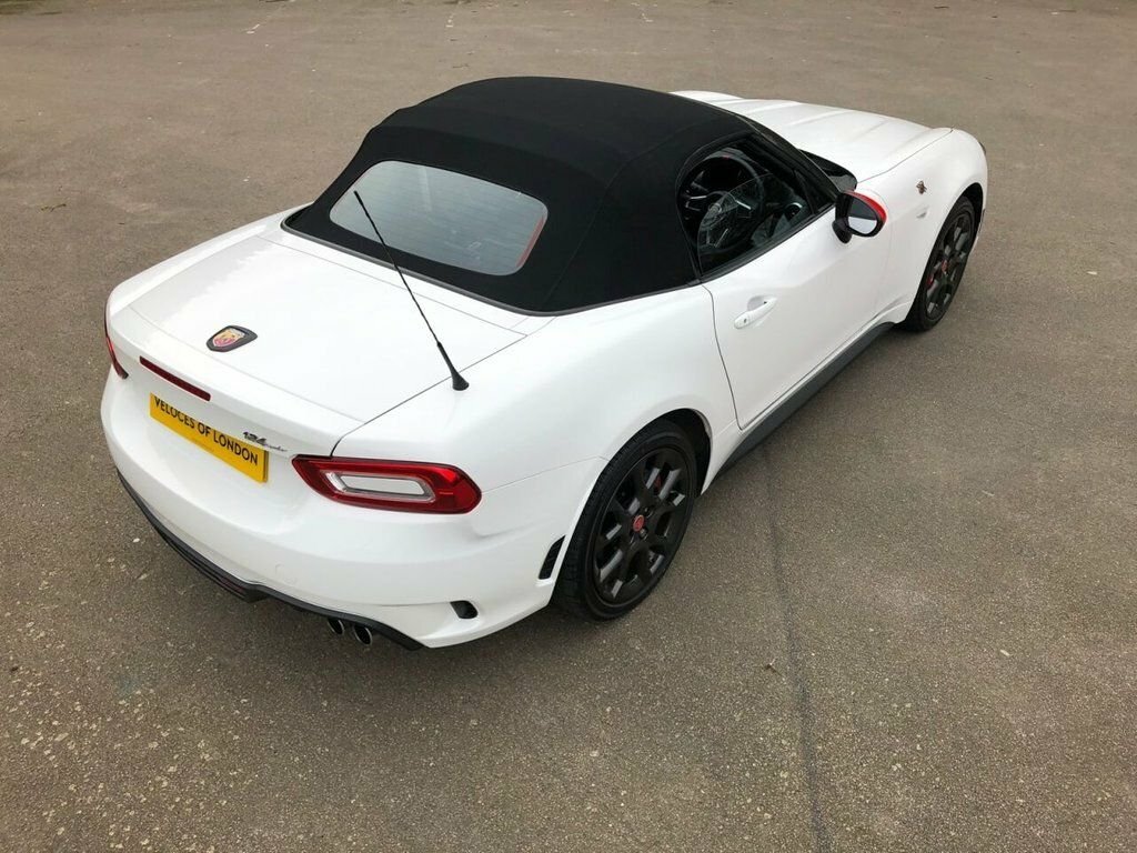 Abarth 124 Spider Multiair White #9