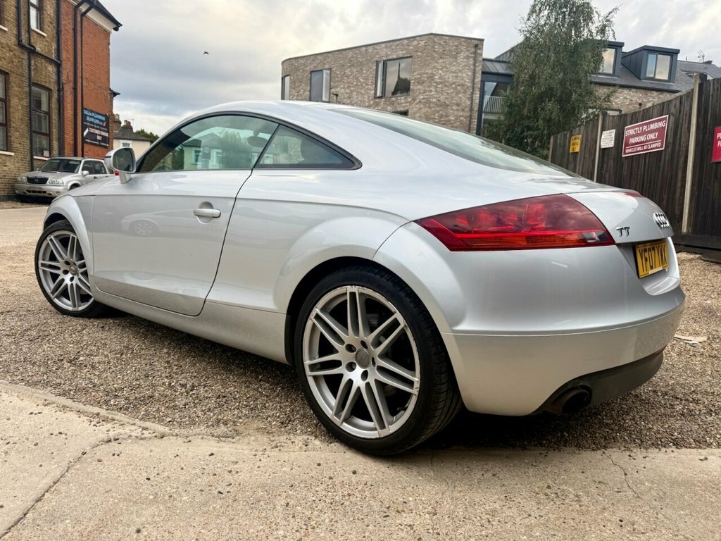 Audi TT Coupe Silver #5