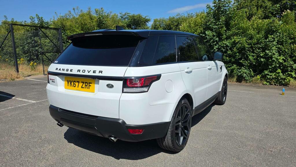 Land Rover Range Rover Sport 3.0 Sd V6 Hse Dynamic 4Wd Euro 6 Ss White #5