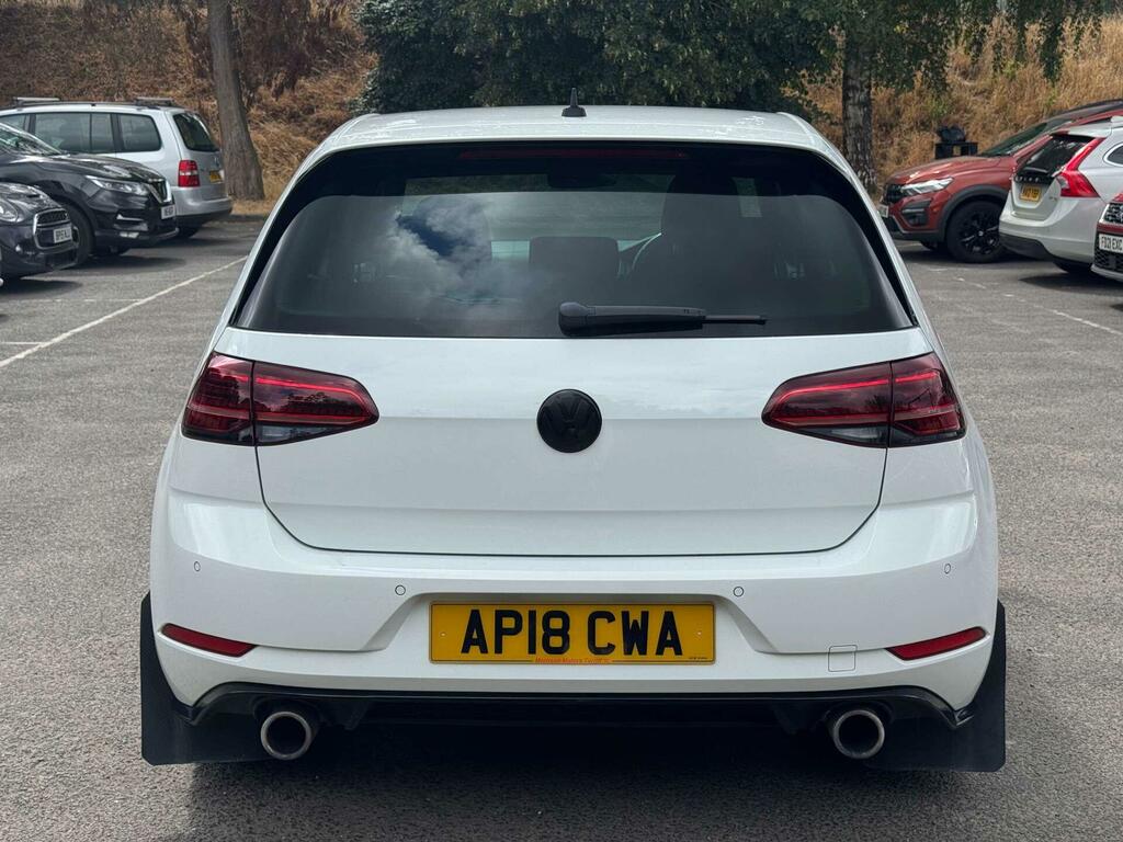 Volkswagen Golf Gti Performance White #6