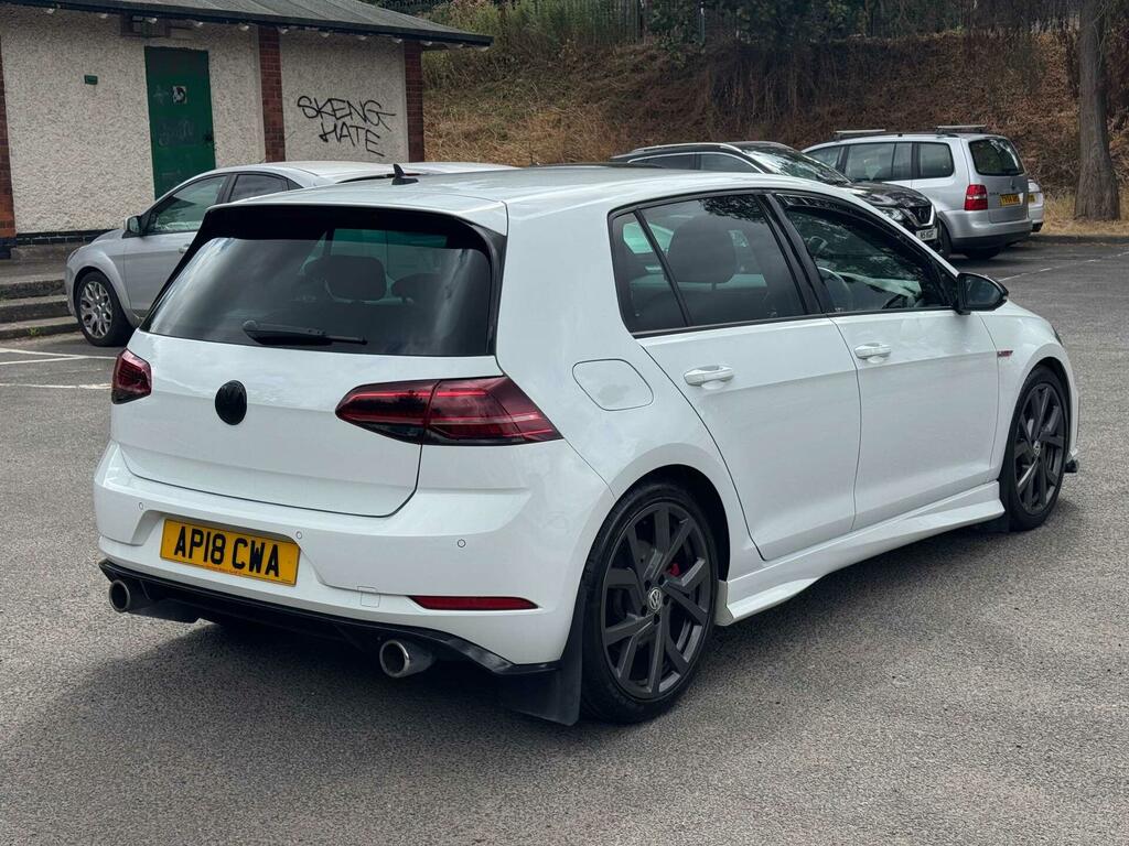 Volkswagen Golf Gti Performance White #2