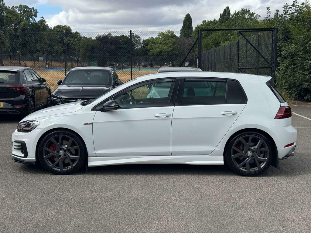 Volkswagen Golf Gti Performance White #4