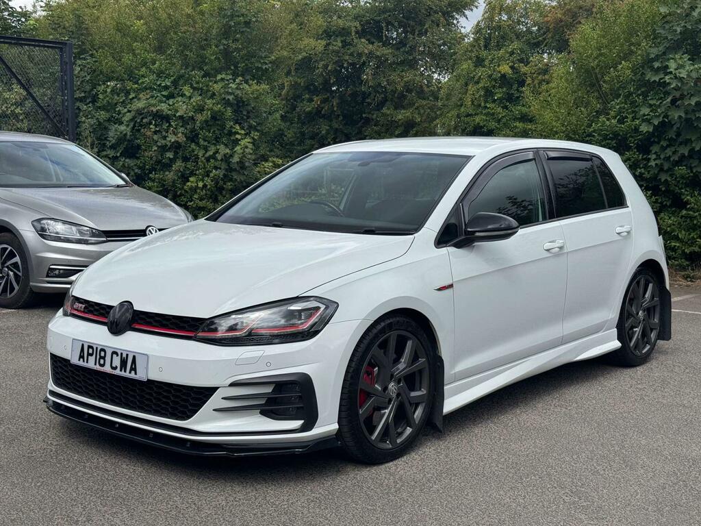Volkswagen Golf Gti Performance White #5