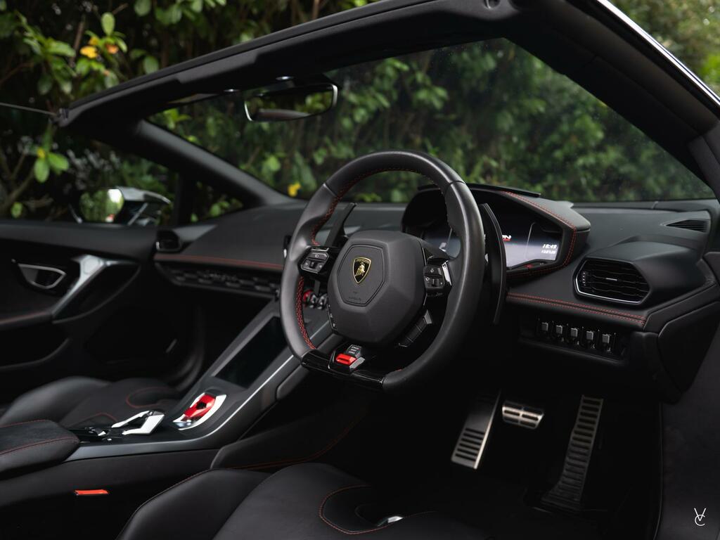 Lamborghini Huracan Black Black #6