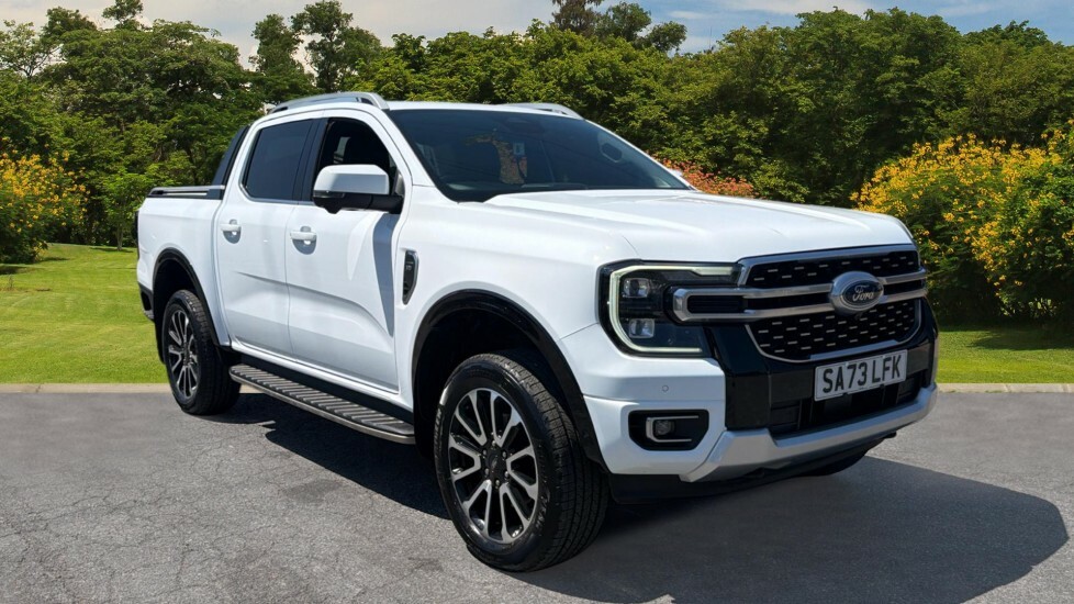 Ford Ranger Platinum White