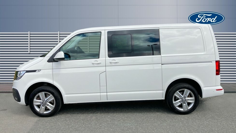Volkswagen Transporter Highline White #4