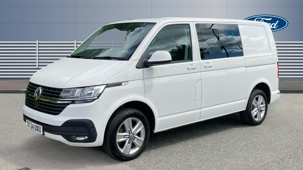 Volkswagen Transporter 2.0Tdi 110Ps T28 Highline Bmt Swb Pv White #7