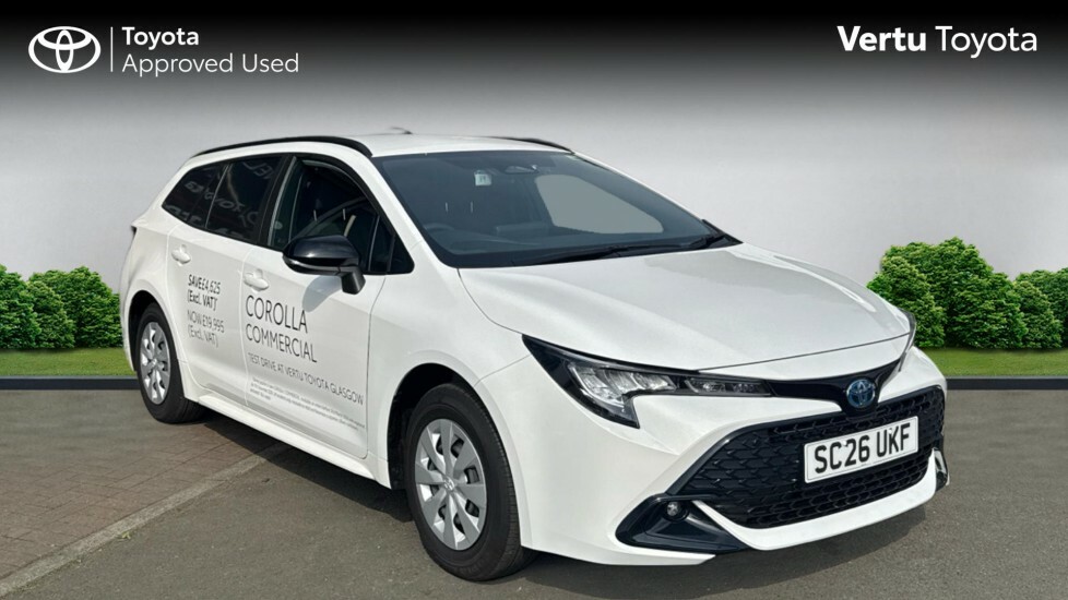 Toyota Corolla Commercial White