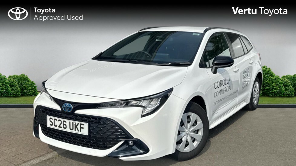 Toyota Corolla Commercial White #3