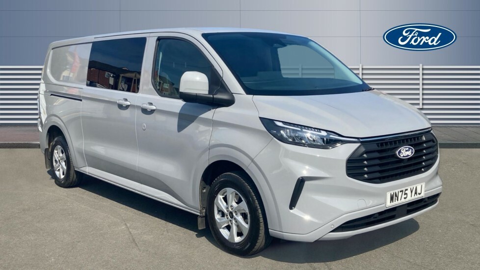 Ford Transit Custom 350 Limited L3 H2 2.0 Ecoblue 165Ps Silver #1