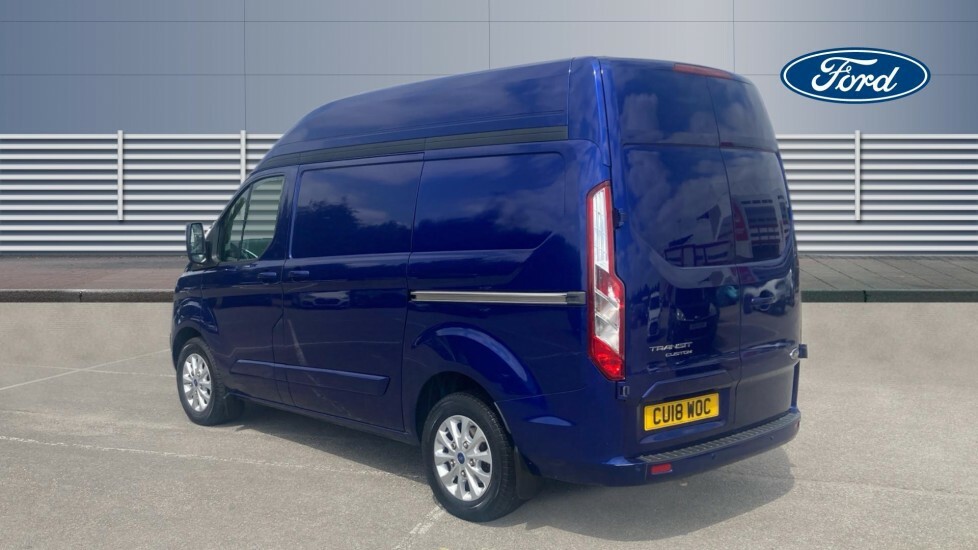 Ford Transit Custom 2.0 350 Ecoblue Rwd L3 H3 Euro 6 2018 White #2