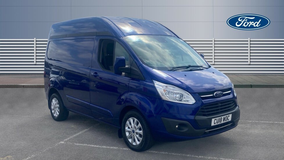 Ford Transit Custom 2.0 350 Ecoblue Rwd L3 H3 Euro 6 2018 White #1