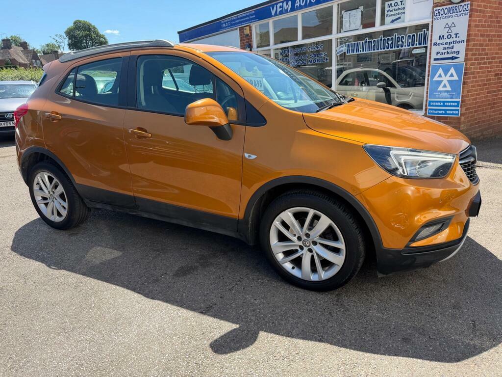 Vauxhall Mokka X 1.4I Turbo Design Nav Euro 6 Orange