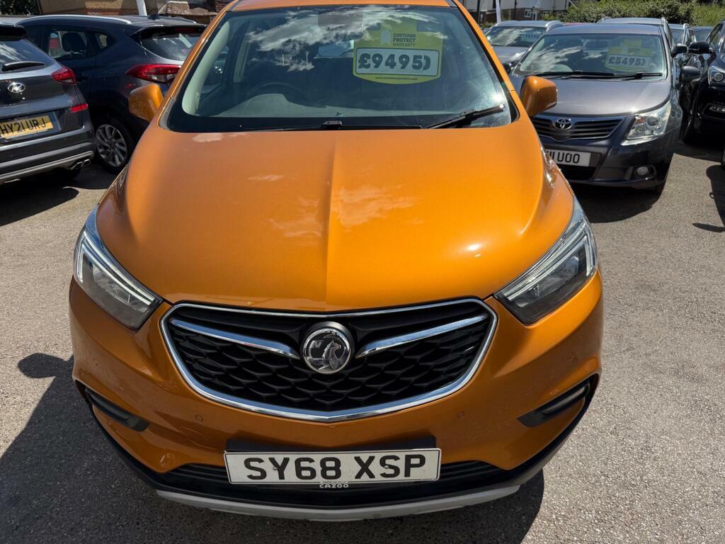 Vauxhall Mokka X 1.4I Turbo Design Nav Euro 6 SY68XSP Orange #2